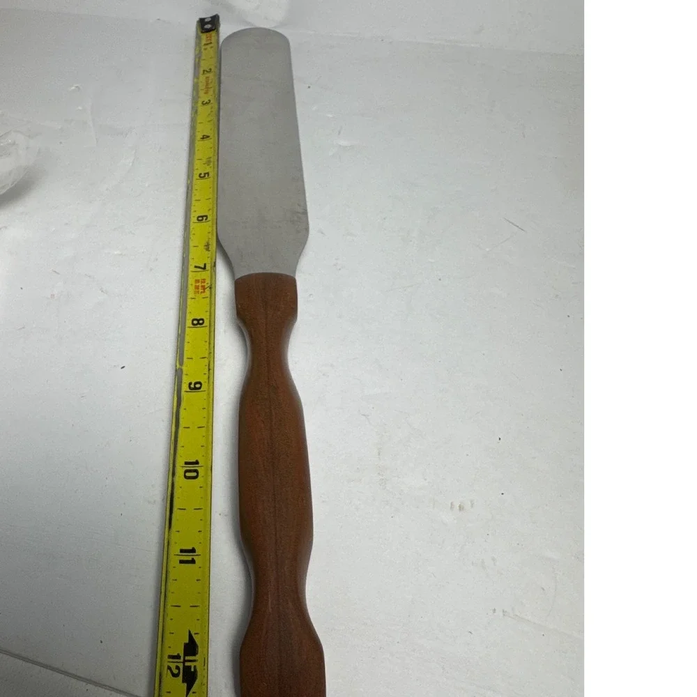 Cutco No 28 Spatula Spreader  12in Brown Good Stainless Steel USA Made